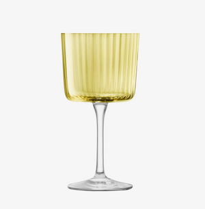 Amber Gems Wine Glass 8oz