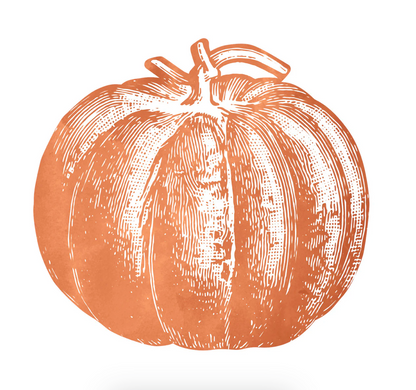 Die-cut Pumpkin Placemat