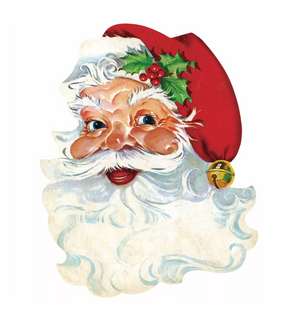 Die Cut Santa Placemat