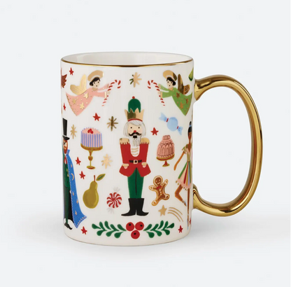 Nutcracker Porcelain Mug