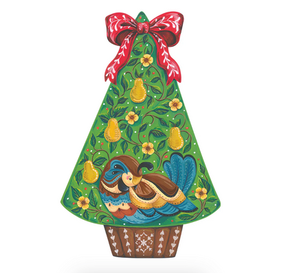 Die Cut Partridge Placemat