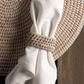 White Wash Napkin Ring