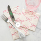 Pink Bow Napkins- Cocktail