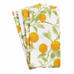 Orange Grove Cotton Dinner Napkins s/4