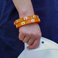 Auburn Tigers Resin Logo Bangle in Burnt Orange