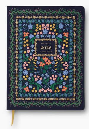 Wildwood 12-Month Embroidered Bookbound Planner