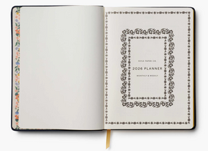 Wildwood 12-Month Embroidered Bookbound Planner