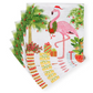Christmas Flamingos Paper Cocktail Napkins