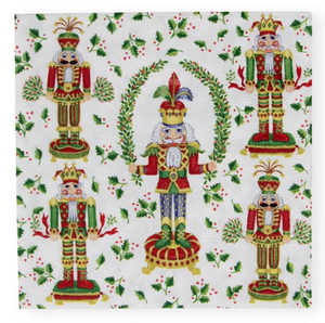 Nutcracker Christmas Cocktail Napkins
