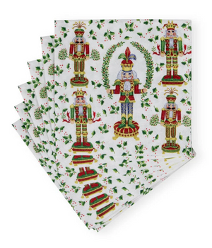 Nutcracker Christmas Cocktail Napkins