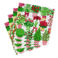 Christmas Flower Market Cocktail Napkins