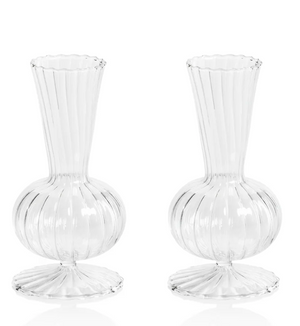 Marjorie Optic Glass Vases
