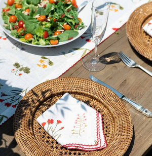 Honey Rattan Charger | Set of 4