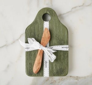 Small Dutch Cheese Board - Spruce Green