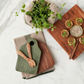 Small Dutch Cheese Board - Spruce Green