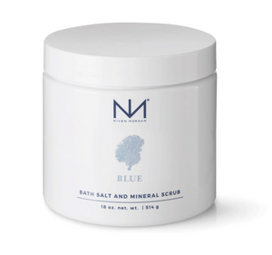 Blue Bath Salt & Mineral Scrub
