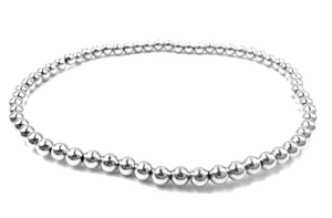 Sterling Sliver Karma 3mm