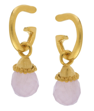 Gigi Drop Earrings Pink