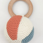 Cotton Crochet Rattle Teether Beach Ball