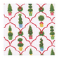 Petit Jardin de Noel Cocktail Napkins