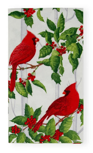 Holly And Songbirds Guest Napkins