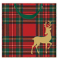 Royal Plaid Reindeer Gift Bags