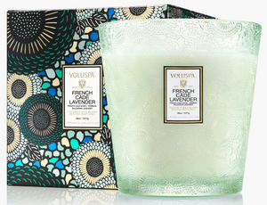 French Cade 3 Wick Candle