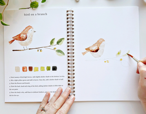 Animals Watercolor Workbook