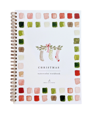 Christmas Watercolor Workbook
