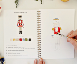 Nutcracker Watercolor Workbook