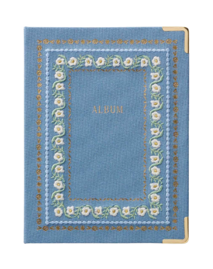 Delphine Embroidered Small Photo Album