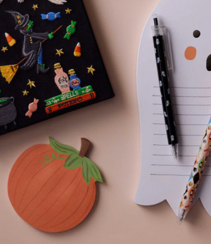 Pumpkin Sticky Notes