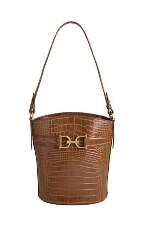 Siren Eva Bucket Penny Croc Brown