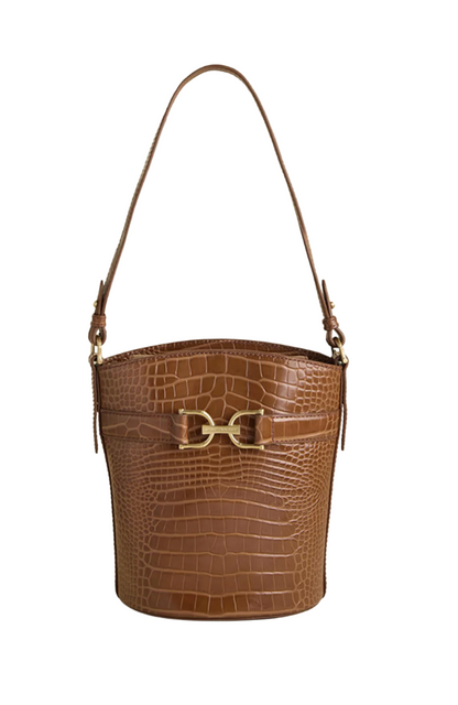 Siren Eva Bucket Penny Croc Brown