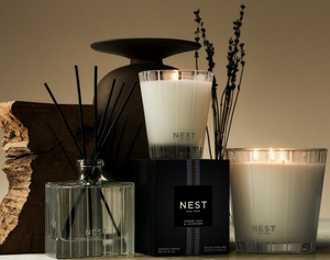 NEST diffuser and candles on a neutral background