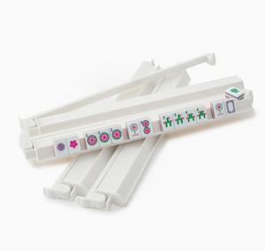 White Acrylic Rack & Pusher Set