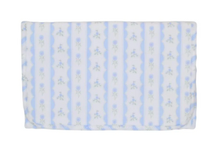 Ribbon Floral Blue Changer Pad