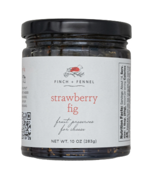 Strawberry Fig Cheese Preserves