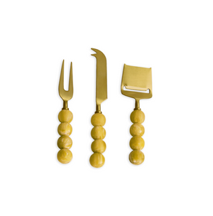 Matcha Resin Sorbet Cheese Set of 3