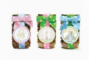 Pastel Easter Cookie Jar- Pint