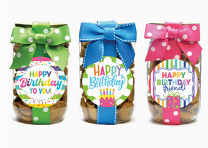 Birthday Cookie Jar- Pint