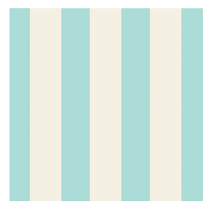 Seafoam Classic Stripe Cocktail Napkins
