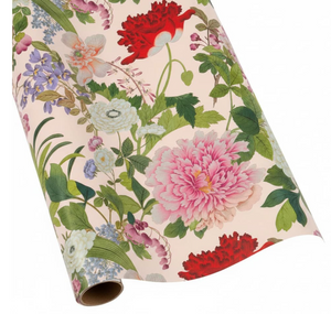 A profusion of pink wrapping paper