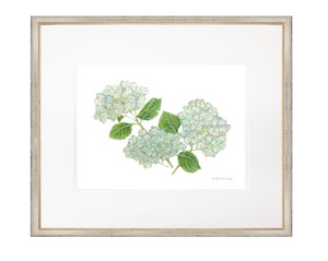 Hydrangea 1 with Silver 26x22