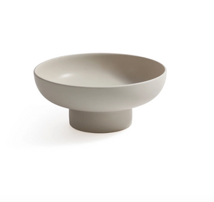 Ikebana Floral Arrangement Bowl -Taupe