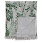 Cotton Throw Palm Tree and Fringe