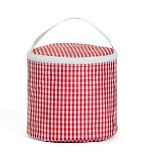 Gingham Red Snack Bag