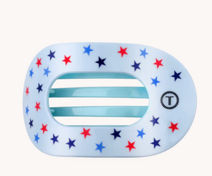 United We Sparkle Medium Flat Round Hair Clip
