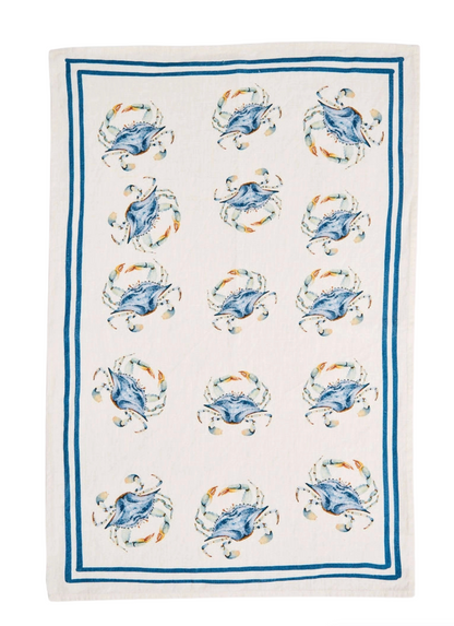 Bunch of Crabs Tea Towel