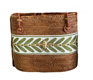 Charlotte - Medium - Leaf Band with Bee